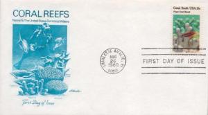 United States, First Day Cover, Marine Life