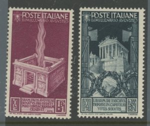 Italy #385-386 Unused Multiple