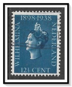 Netherlands #211 Queen Wilhelmina Used