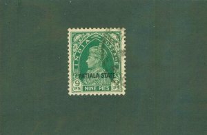 NABHA  INDIAN STATE O41 USED BIN $0.50