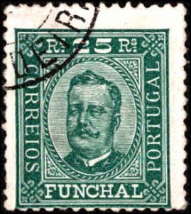 Funchal #5a, Incomplete Set, 1892-1893, Used