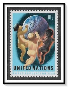 UN New York #252 World Population Year MNH