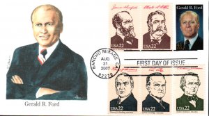 #4199 Gerald R. Ford Combo Edken FDC