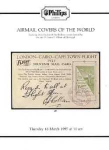 Auction Catalogue - Airmail Covers of the World - Phillip...