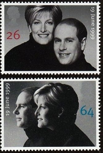 Great Britain 1999, Prince Edward & Sophie R.Jones   set  MNH # 1887-1888