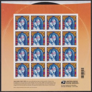 ​USA #4916 Janis Joplin  forever sheet of 16  MNH