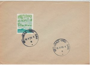 Yugoslavia 1959 Town Opatija Scene Stamps Cover Ref 29698