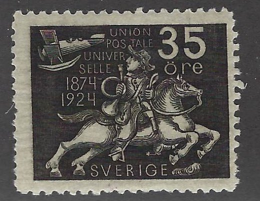 Sweden SC#219 Mint F-VF hr SCV$32.50...Fill key spots!