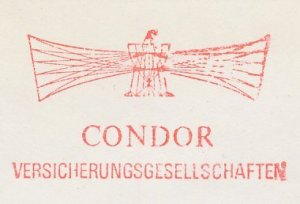 Meter cut Germany 1983 Bird of prey - Condor