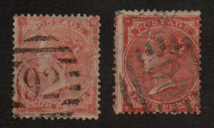 Great Britain 34 & 34a Used