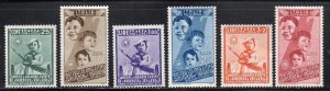Italy C89-94 - Mint-LH - Children of the Balilla (1937)(cv $122.00)