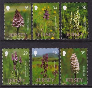 Jersey 1078-1083 Flowers MNH VF