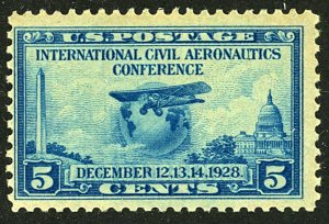 U.S. #650 MINT OG NH