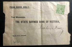 Mint Australia Commercial Envelope cover To State Savings Bank Woodend