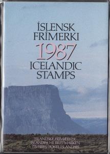 ICELAND 1987 OFFICIAL YEARSET