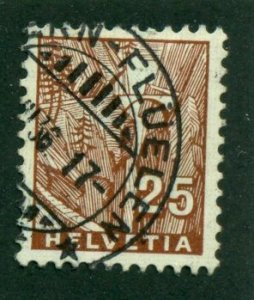 Switzerland 1934 #224 U SCV(2024) = $8.25