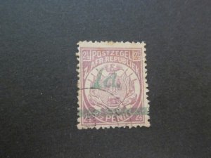 Transvaal 1895 Sc 163 FU