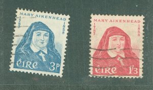 Ireland #167-8 Used Single (Complete Set)