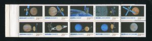 2568-2577 BK192 Space Exploration Complete Booklet of 20 29¢ Stamps MNH