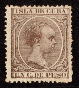 Cuba Scott 132 Unused hinged.