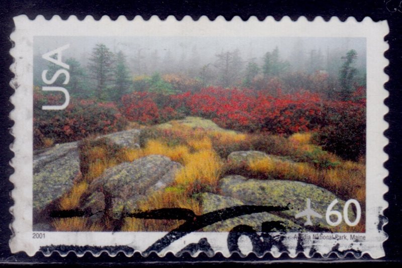 United States, 2001, Acadia National Park, 60c, sc#C138, used**