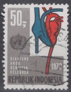 ZAYIX Indonesia 816 Used World Health Day Medical Heart  070522S05