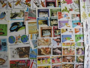 Sweden ISO 64 used stamps and 9 souvenir sheets, very topical group!