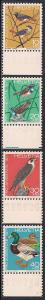 Switzerland B402-B405 MNH - Birds