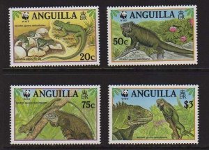 Anguilla 1997 Sc 968a-d WWF set MNH