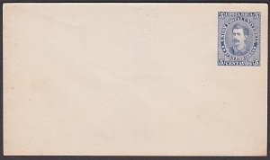 COSTA RICA 1893 5c envelope unused.........................................a3166