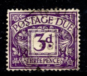 GB Stamp #J59 USED POSTAGE DUE SINGLE