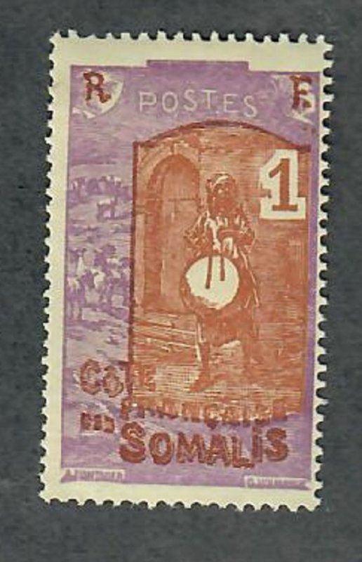 Somali Coast #80 Mint Hinged single