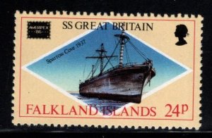 FALKLAND ISLANDS Scott 447 MNH**  Ameripex 86 stamp.