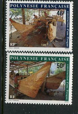 French Polynesia #447-8 MNH