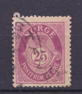 EARLY ISSUED NORWAY FINE USED  POSTAL MARK