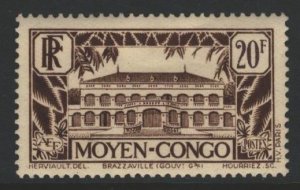 Middle Congo Sc#88 MVLH