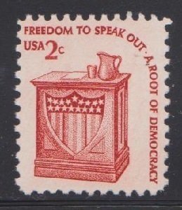 1582 Speakers Stand F-VF MNH single (shiny gum)