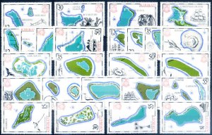 1981-1987 Islands and Atolls.