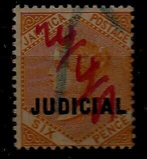 Jamaica 23 used ovpt. Judicial