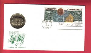 #1577a Banking and Commerce - Medallion Cachets