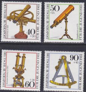 Germany # B583-586, Optical Instruments, NH, Half Cat.