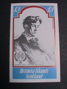 BERNERA ISLANDS-SCOTLAND-INTERNATIONAL YEAR OF THE CHILD-IMPERF-MNH S/S-VF