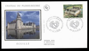 France 1997 Chateau de Plessis-Bourre FDC