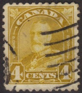 Canada #168 used 4c King George (a166)