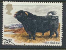 Great Britain SG 1243 - Used - British Cattle