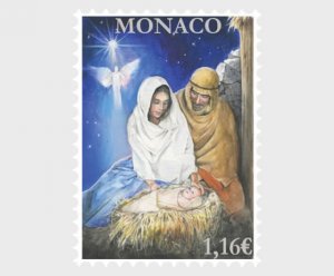 2023 Monaco Christmas (Scott NA) MNH