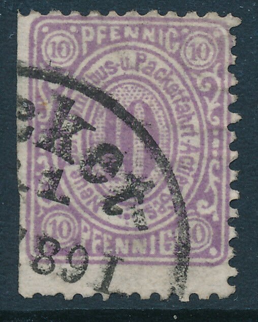 Berlin Private Post Town Local Mi B28 USED