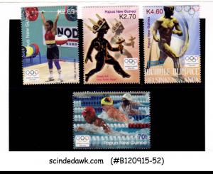 PAPUA NEW GUINEA - 2004 SUMMER OLYMPICS '04 - STAMP PACK (4-STAMPS MNH)