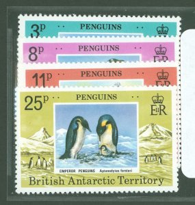 British Antarctic Territory #72-75  Single (Complete Set)