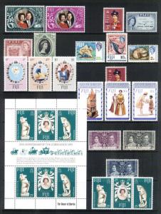 Fiji Selection of Royalty Stamps